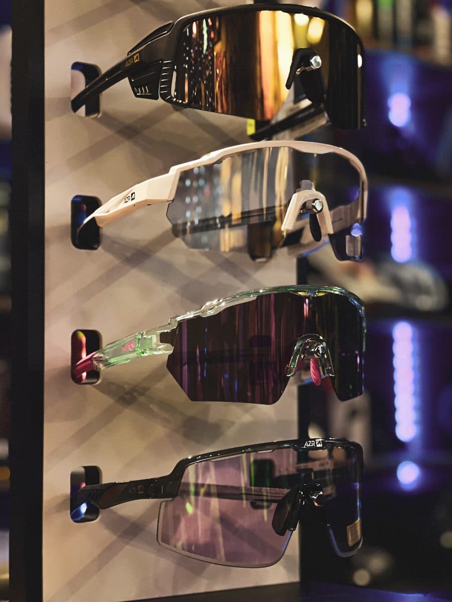 Lunettes de vélo disponibles en boutique