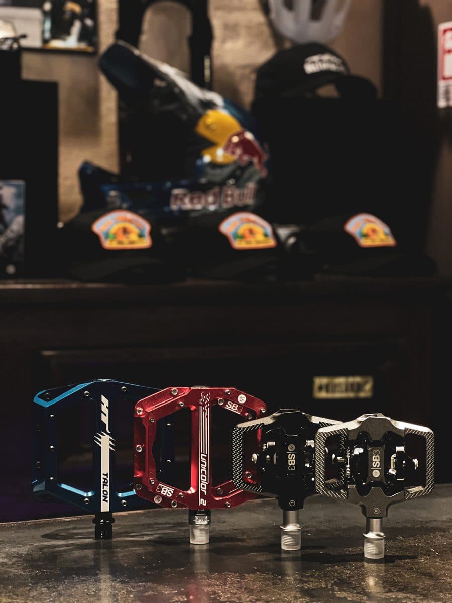 Pédales VTT disponibles en boutique